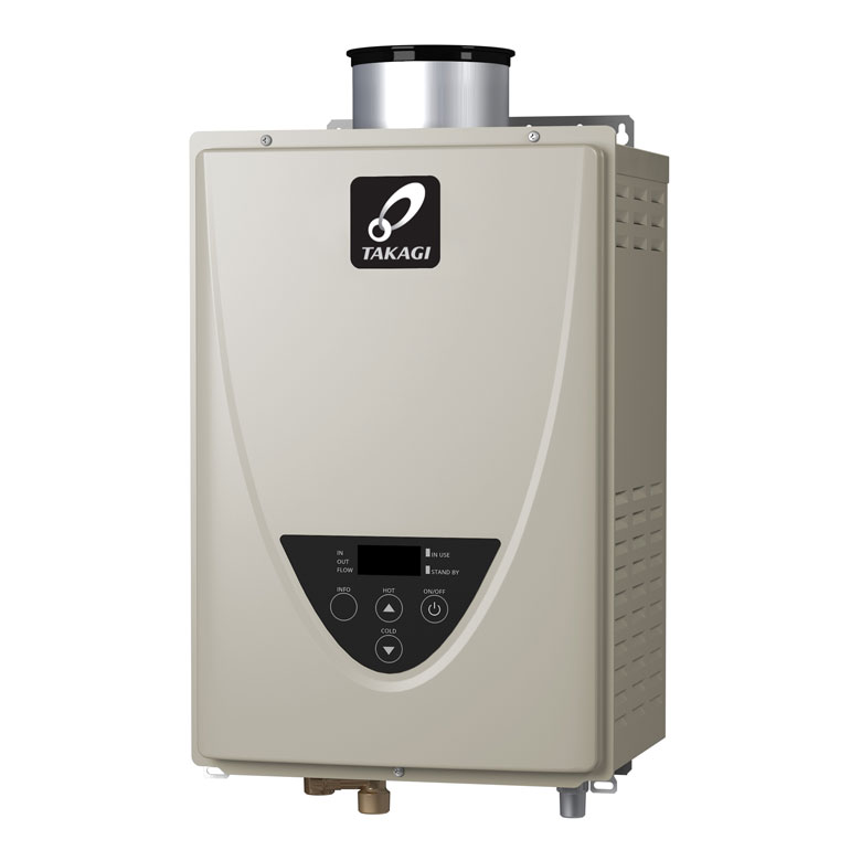 Takagi tankless water heaters are very efficient water heating systems!